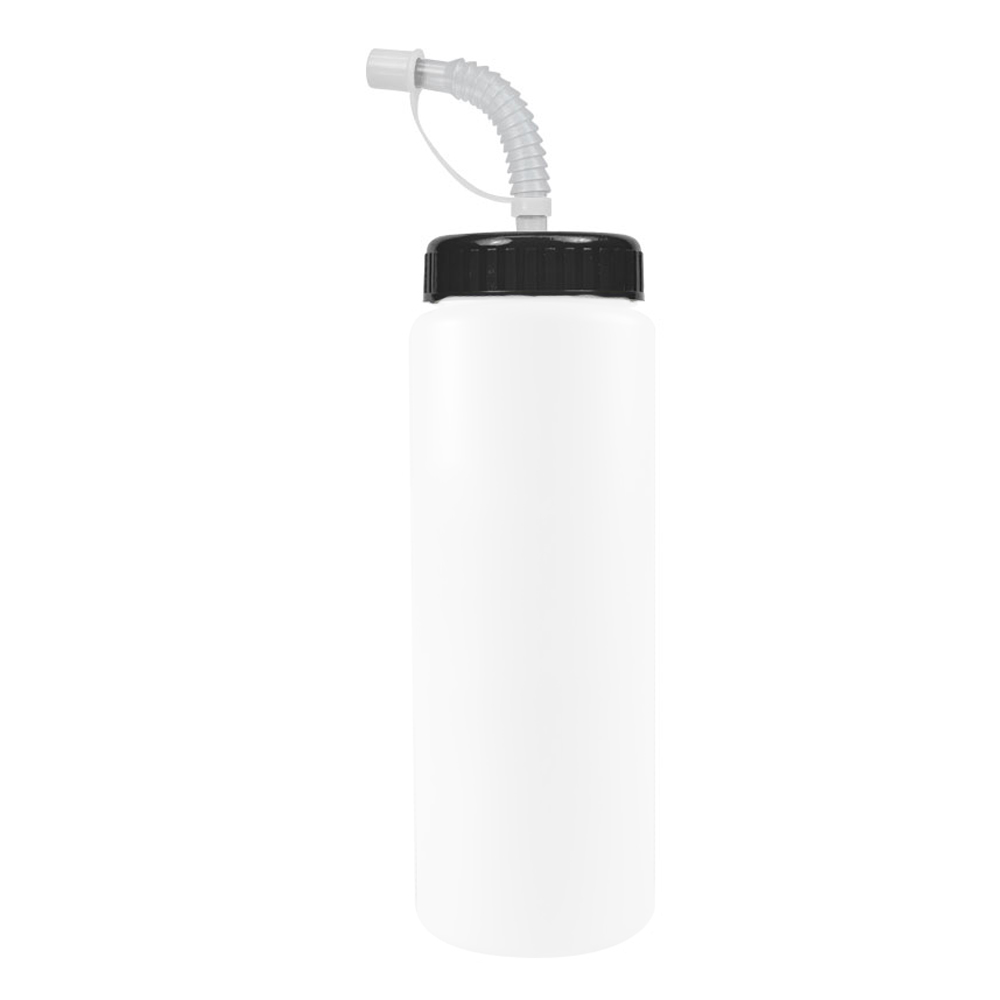 Plastic water bottles - 32 oz sports bottle w custom logo