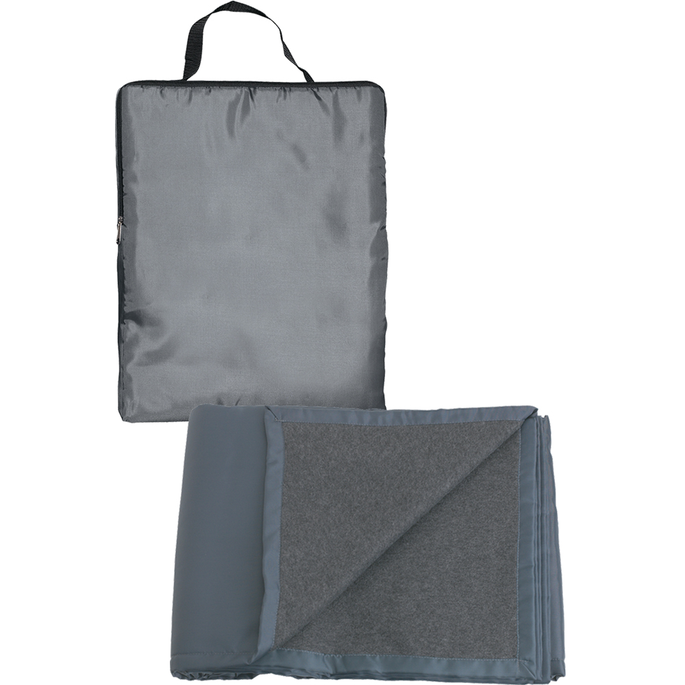 Printed Reversible Fleeces/Nylon Blankets with Carry Case X10039