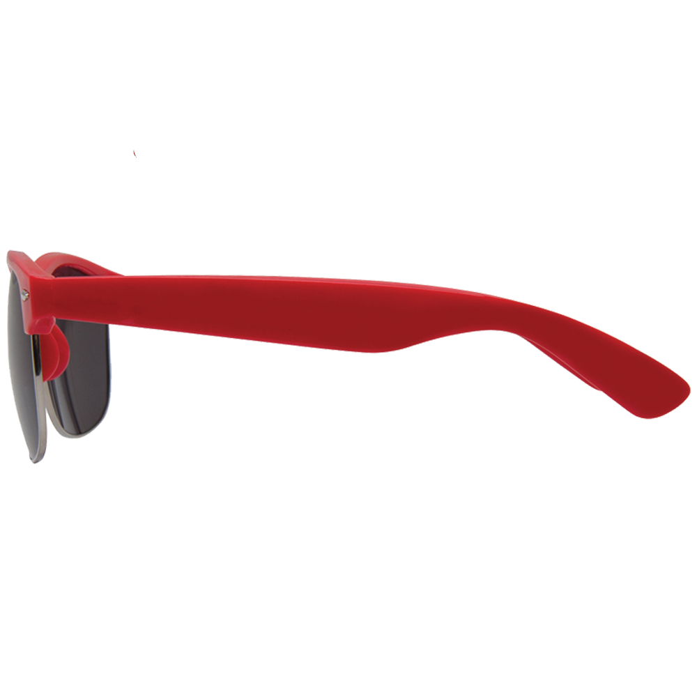 Custom Shatter Resistant Half Frame Sunglasses