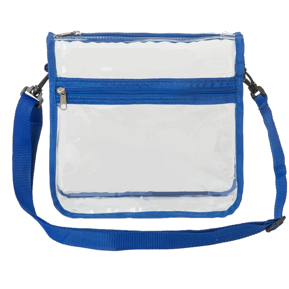 Customized Stadium Approved Clear Crossbody Bag