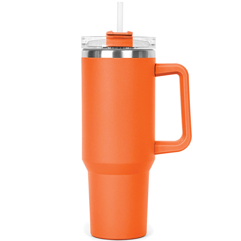 Promotional 40 oz Hippo Insulated Tumbler & Straw Lid with Twist Closure  $14.16