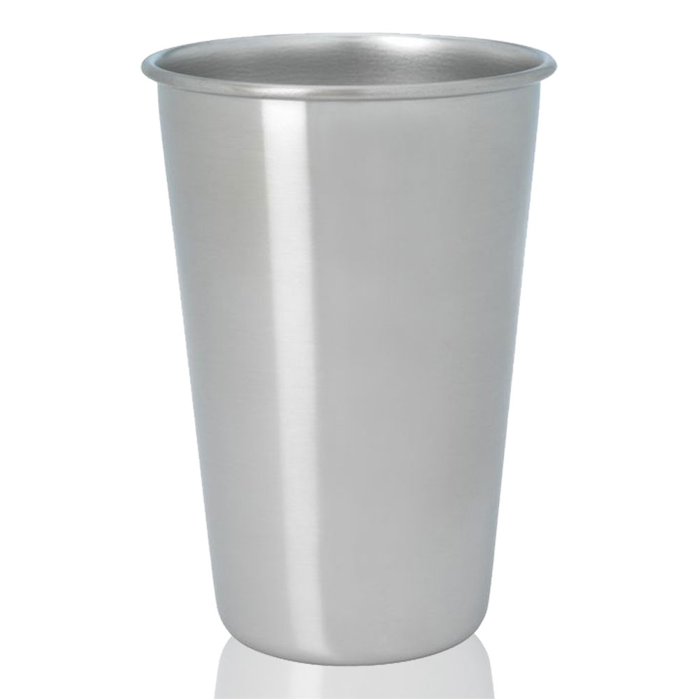 16 oz Stainless Steel Pint Glass