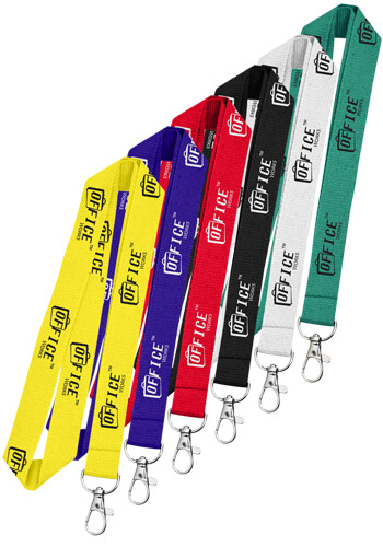 Personalized 0.75 Inch Recycled PET Lanyards ID Badge Holder