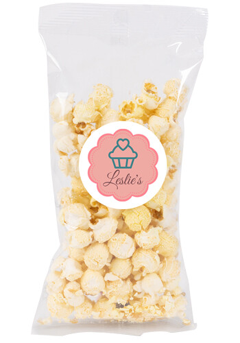Customized 1 oz Popcorn Goody Bags