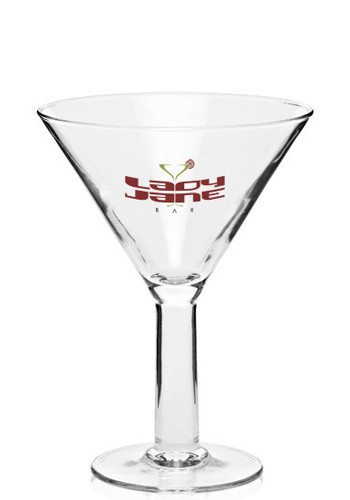 Customized 10 oz. ARC Table Personal Martini Glasses