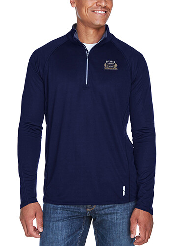 Ash City Men's Half-Zip Performance Long Sleeve Tops | 88187