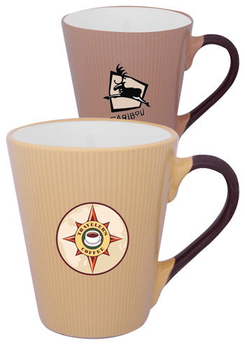 Personalized Ceramic Latte Mugs