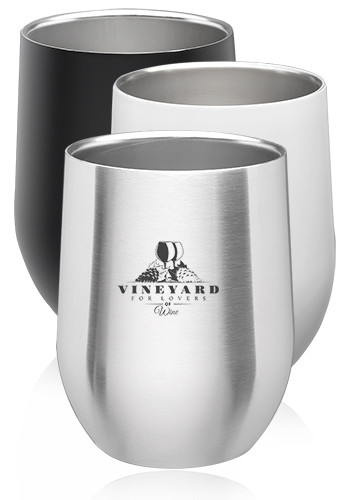 Stainless Steel Stemless Wine Glasses
