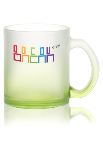 Frosted Glass Coffee Mugs