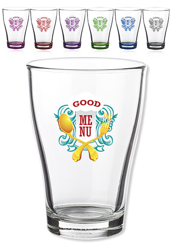 Promotional 12 oz. Pub Beer Glasses