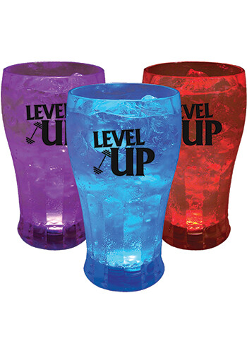 Customized 12 oz. Single Light Up Soda Cups