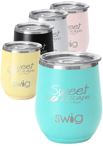 Custom 12 oz SWIG® Insulated Stemless Tumbler