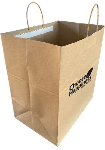 Bulk 12 x 14.5 Inch Tamper Evident Shopping Bags