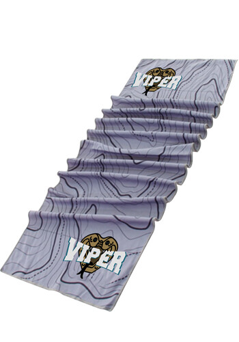 Custom 12 x 36 Sublimated Coolmax Polyester Gym Towel