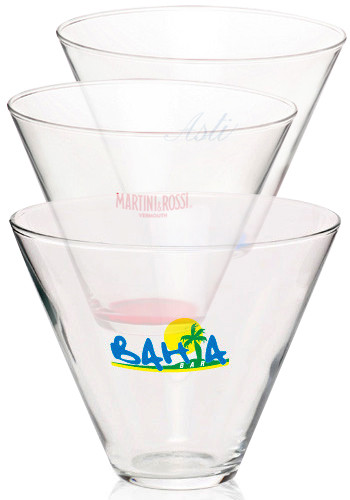 13.5 oz. Libbey Personal Stemless Martini Glasses | 224
