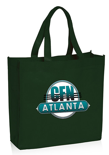 TOT200 Square Non-Woven Shopping Tote Bags