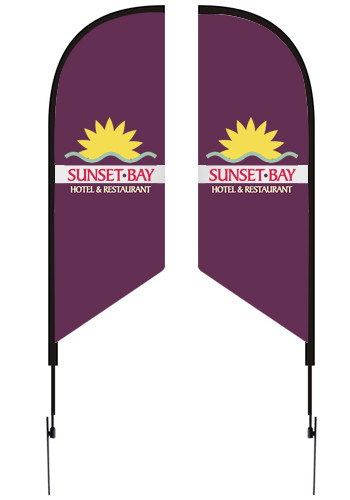 Flag Kits with Double Sided Imprint