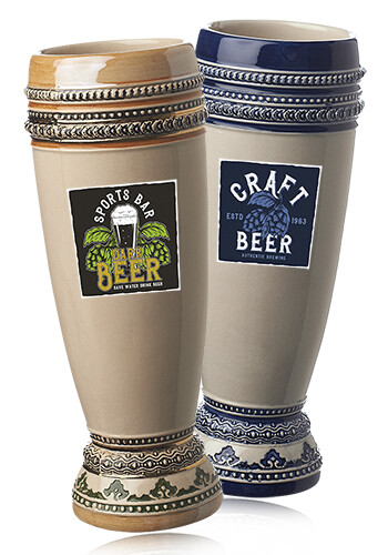 Ceramic Pilsner Beer Mugs