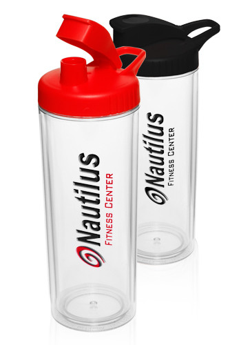 16 oz. Plastic Water Bottles with Snap Lid | PG218