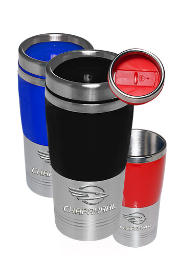 Stainless Steel and Plastic Tumbler