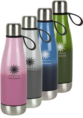 Custom 17 oz Ace Ombre Double Entry Stainless Steel Bottle