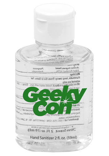 Promotional 2 oz. Gel Hand Sanitizers in Flip Top Squeeze Bottle