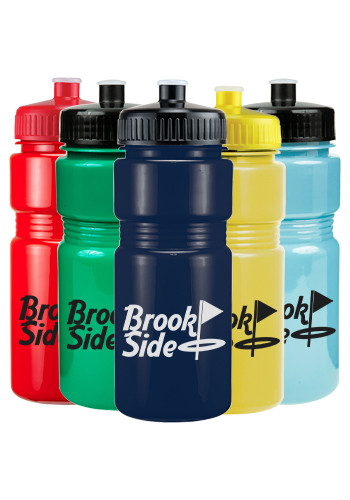 Customized 20 oz. Recreation Bottles with Push Pull Lid