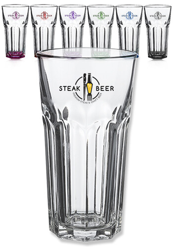 Promotional 22 oz. Siena Tall Beer Glass