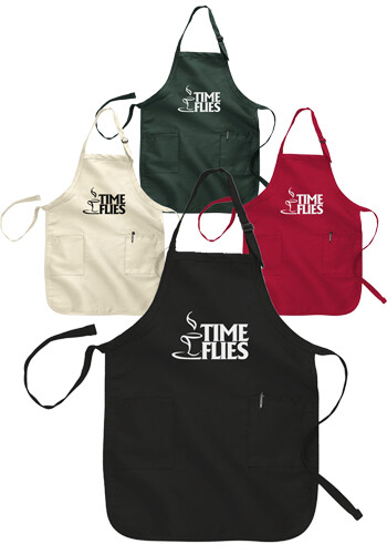 Personalized 22 x 32 Kitchen Apron with Adjustable Strap