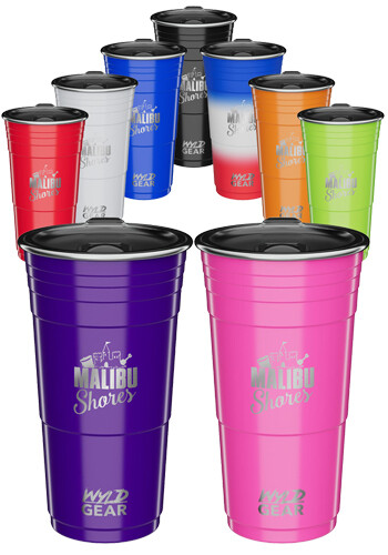 Promotional 24 oz Wyld Gear® Stainless Steel Party Cup