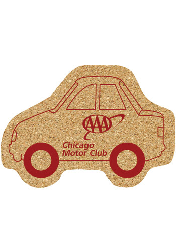 Wholesale 6 inch King Size Cork Car Coasters