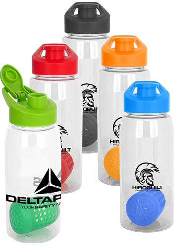 Promotional 25 oz. Easy Pour Bottle with Floating Infusers