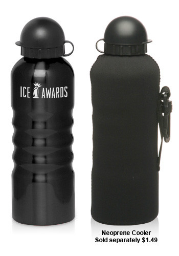 25 oz. Custom Shiny Stainless Steel Water Bottles