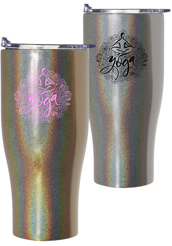 Promotional 27 oz. Iridescent Stainless Steel Travel Mugs
