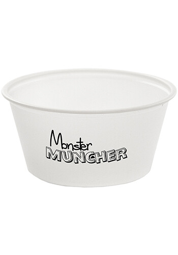 Bulk 3.25 oz Frosted Plastic Souffle Cup