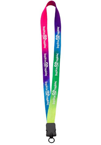 Personalized Tie-Dye Lanyards with Snap-Buckle