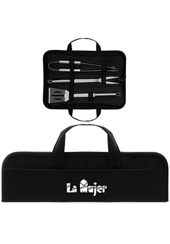 Personalized 3-Piece BBQ Grill Set