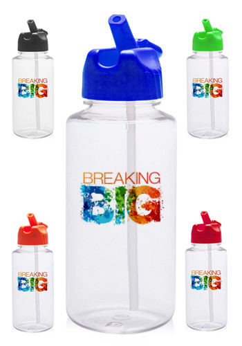Printed Plastic Water Bottles
