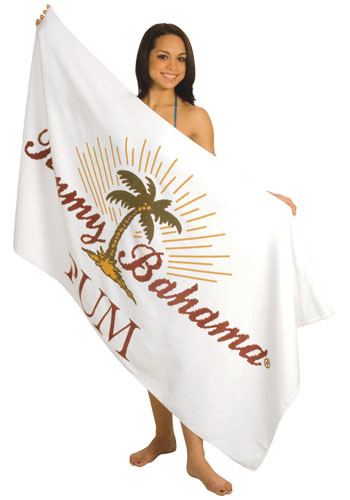 Personalized Terry Hemmed Beach Towels