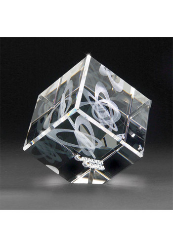 Customized 3D Crystal Jewel Cubes