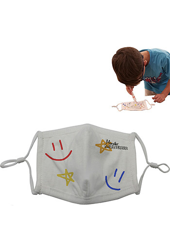 Custom 4 Ply Adjustable Kids Masks