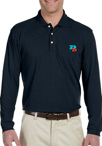 Harriton Long-Sleeve Polo Shirts | M265L