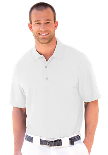 Embroidered Men's Performance Mesh Polo Shirts | GNS3K440 - DiscountMugs