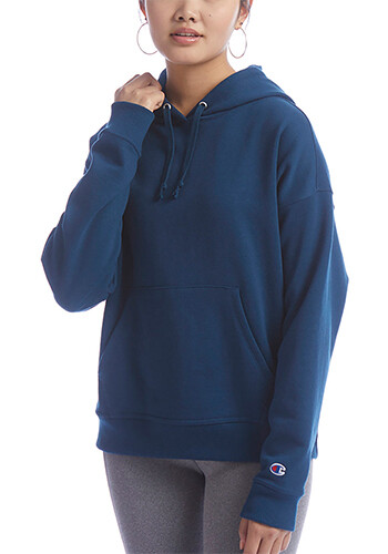 Wholesale Champion Ladies PowerBlend Relaxed Hooded Sweatshirt |S760 ...