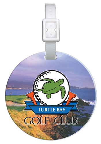 Promotional Domed Round Golf Bag Tags