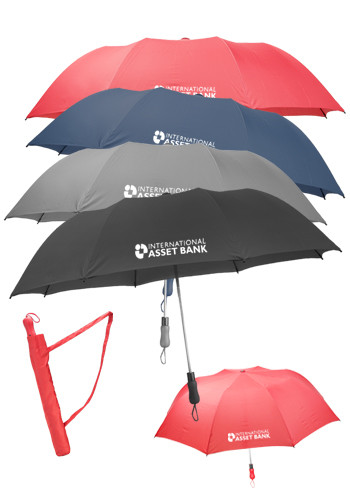 Custom 55 inch Telescopic Folding Umbrellas
