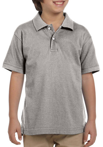 Harriton Youth Pique Short-Sleeve Polo Shirts | M200Y