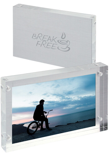 Promotional 6 x 4 Acrylic Frameless Photo Frame