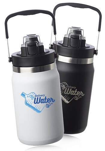 Customized 64 oz. Winslow Stainless Steel Water Jug