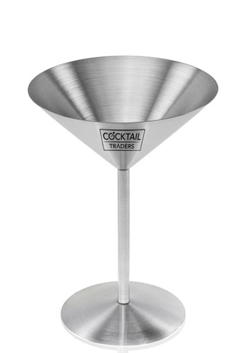 8 oz. Stainless Steel Martini Glasses | BW04